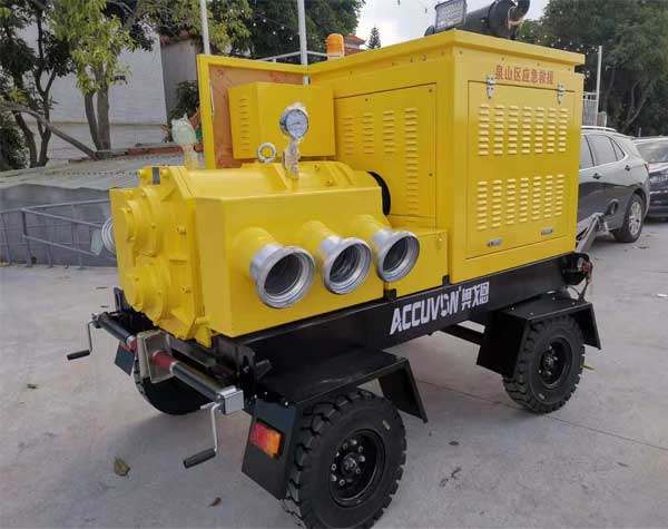 移動(dòng)排澇泵車